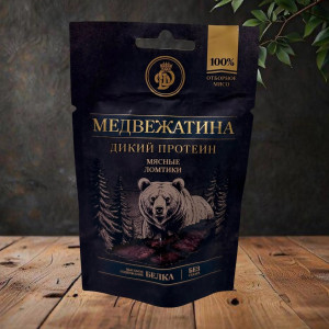 Мясные ломтики из Медвежатины 40г