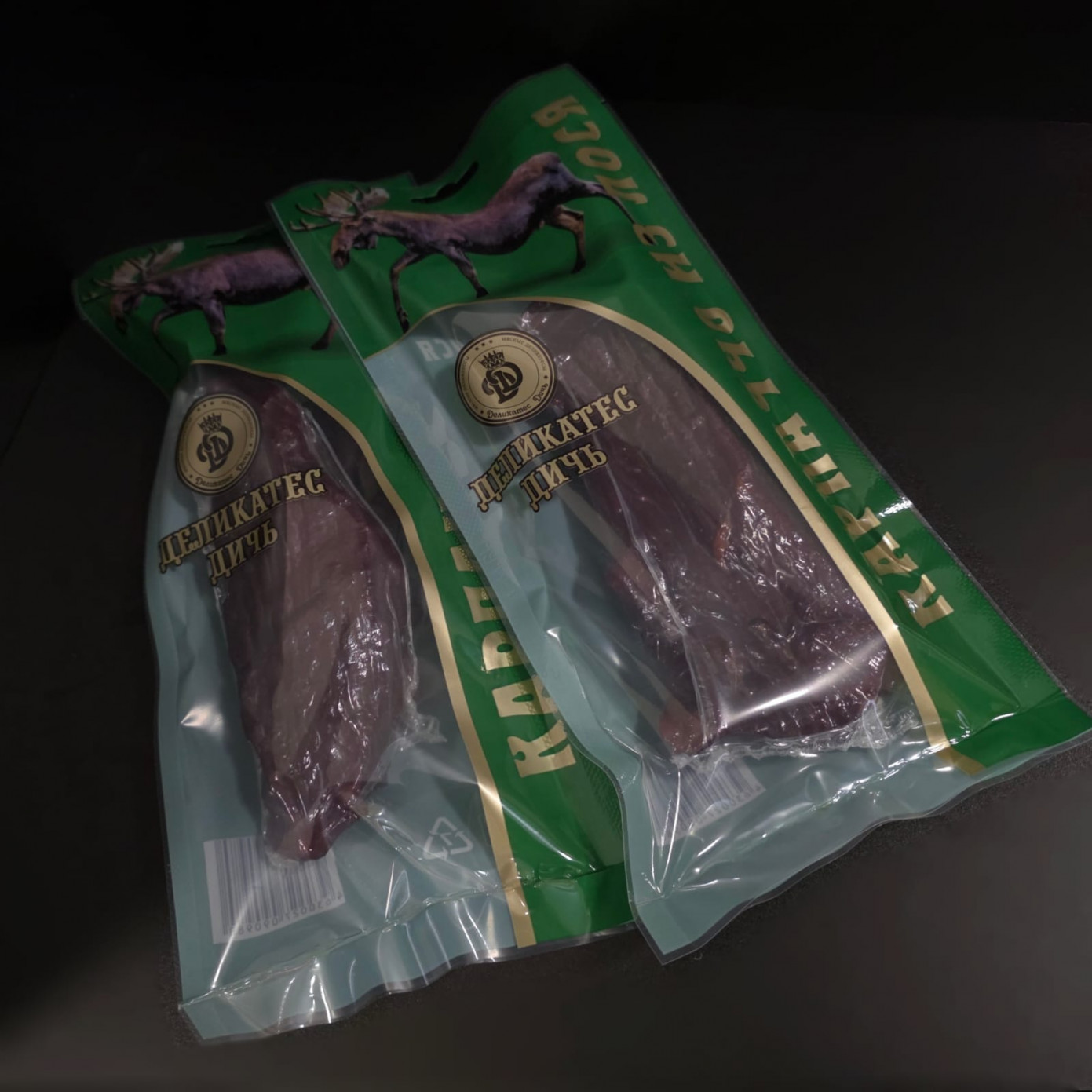 Карпаччо из мяса Лося